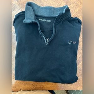 Greg Norman,Classic Shark Quarter Zipper, XXL
